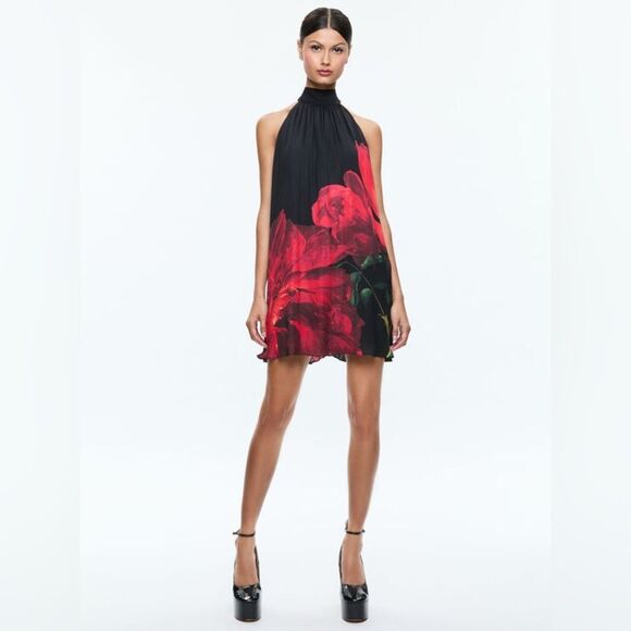 Alice + Olivia Dresses & Skirts - Alice + Olivia Corine Mini Dress in Peony Petals